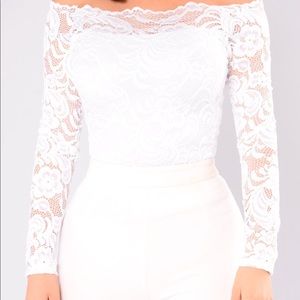 Marianne Lace top -never worn